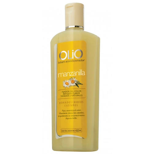 Acondicionador Para Rubios Manzanilla Olio 420ml