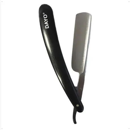 Navaja Metalica Con Mango Negro Dayo 1549