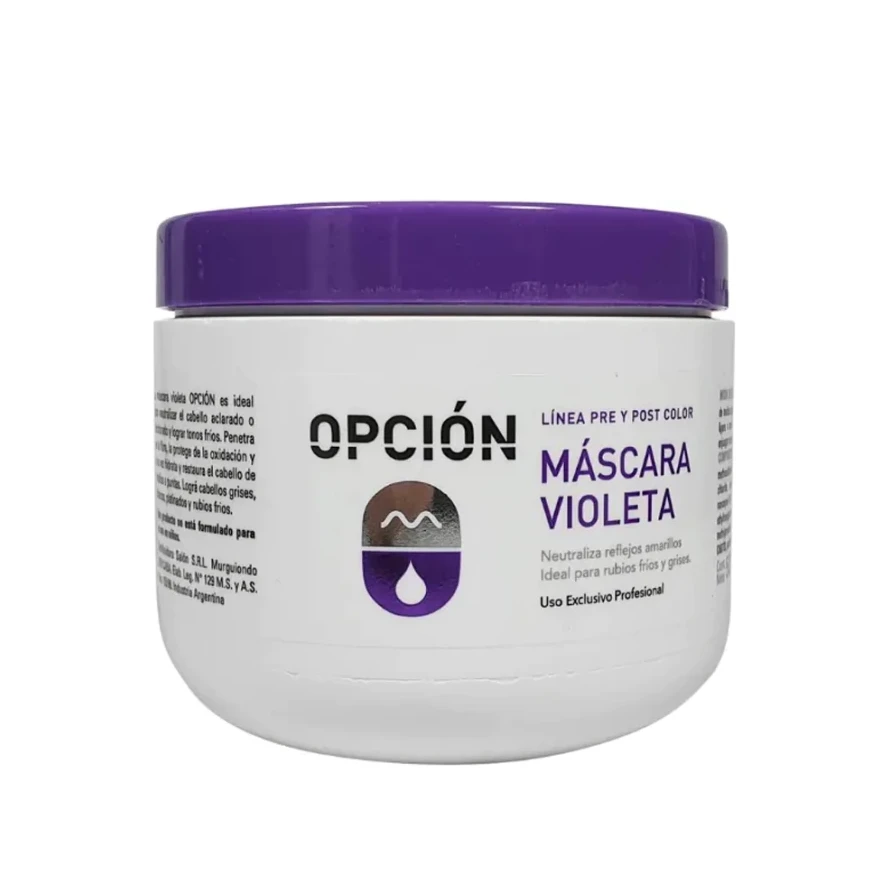 Mascara Matizadora Violeta Opcion 300ml