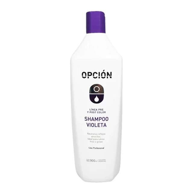 Shampoo Matizador Violeta Opcion 900ml