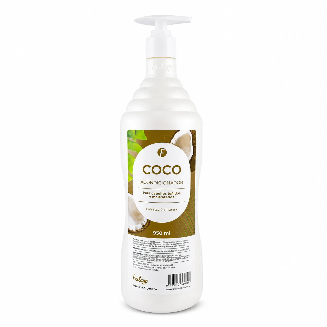 Acondicionador Coco y Argan Frilayp 950ml
