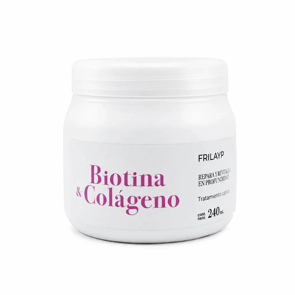 Mascara Biotina Y Colageno Frilayp 240gr