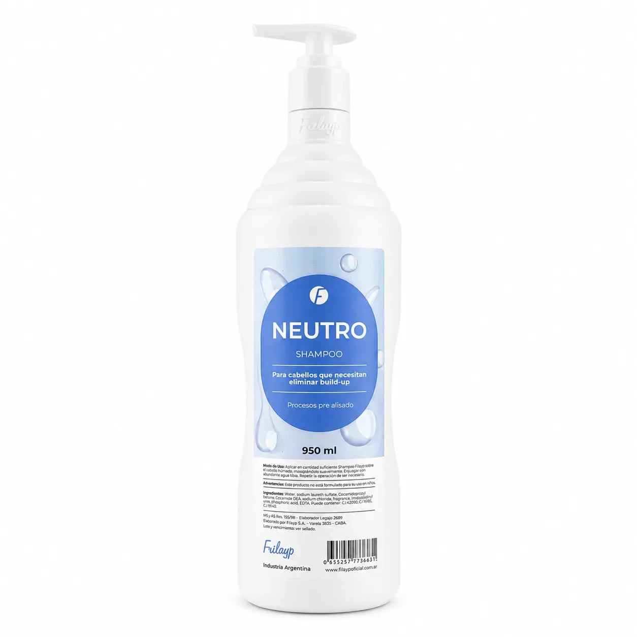 Shampoo Neutro Frilayp 950ml