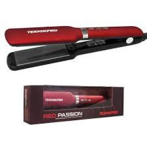 Plancha de Cabello Teknikpro Red Passion 220V